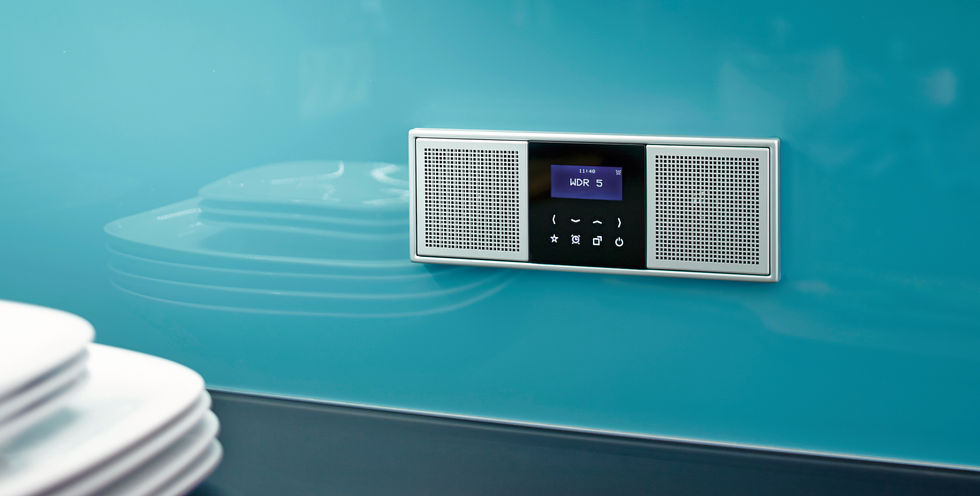 Smart Home Wall Radio by Tektronz